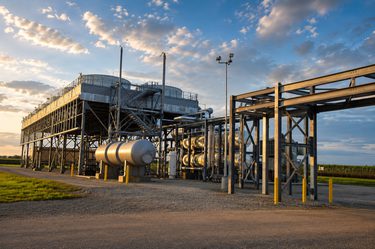 An industrial facility
