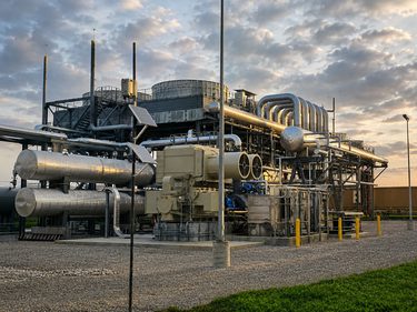 An industrial facility