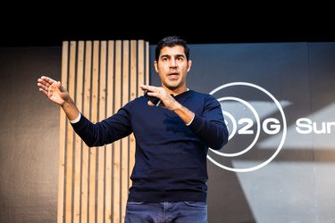 A man speaking